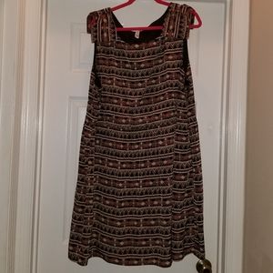 Modcloth Tribal Swing Dress